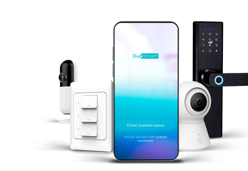 Aplicación y dispositivos inteligentes DuoSmart